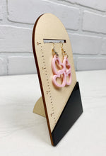 Load image into Gallery viewer, Double Hearts Dangle Earrings | Valentines | Trendy Earrings