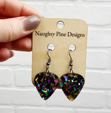 Load image into Gallery viewer, Guitar Pick Dangle Earrings | Trendy Earrings