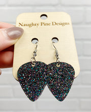 Load image into Gallery viewer, Guitar Pick Dangle Earrings | Trendy Earrings