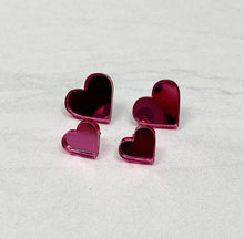 Load image into Gallery viewer, Heart | Stud Earrings | Valentines Earrings