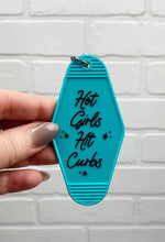 Load image into Gallery viewer, Hot Girls Hit Curbs | Motel Keychain