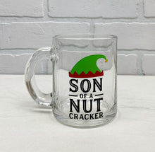 Load image into Gallery viewer, Son Of A Nutcracker | Coffee Mug | Clear Coffee Mug | 12oz