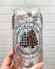 Load image into Gallery viewer, Sweater Weather | Beer Can Glass | Libbey Glass | Iced Coffee | 16oz
