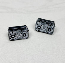 Load image into Gallery viewer, Boombox | Stud Earrings | Retro | Trendy

