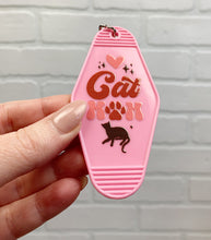 Load image into Gallery viewer, Cat Mom | Motel Keychain
