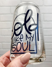 Load image into Gallery viewer, Cold Like My Soul | Beer Can Glass | Libbey Glass | Iced Coffee | 16oz
