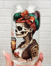 Load image into Gallery viewer, Dead Inside | Beer Can Glass | Libbey Glass | Iced Coffee | 16oz
