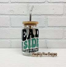 Load image into Gallery viewer, Dead Inside | Beer Can Glass | Libbey Glass | Iced Coffee | 16oz
