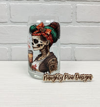 Load image into Gallery viewer, Dead Inside | Beer Can Glass | Libbey Glass | Iced Coffee | 16oz

