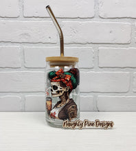 Load image into Gallery viewer, Dead Inside | Beer Can Glass | Libbey Glass | Iced Coffee | 16oz

