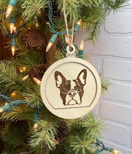 Load image into Gallery viewer, Custom Dog Breed | Ornament | Dog Ornament | Personalized Ornament | Wooden Ornament

