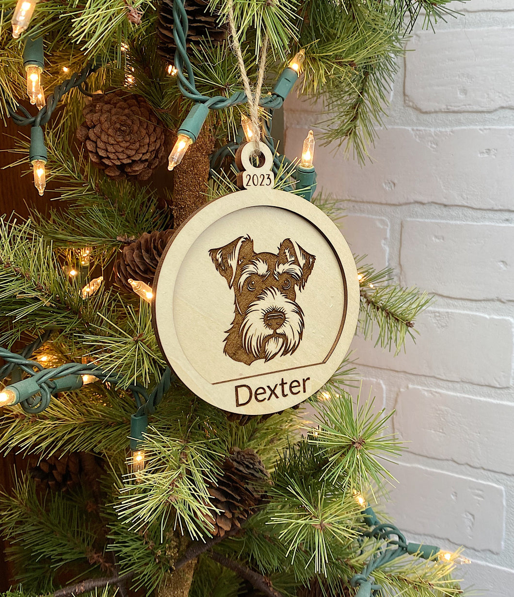 Custom Dog Breed | Ornament | Dog Ornament | Personalized Ornament | Wooden Ornament