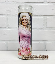 Load image into Gallery viewer, Saint Dolly | Prayer Candle | Queen of Country | Limited Quantity

