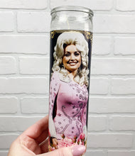 Load image into Gallery viewer, Saint Dolly | Prayer Candle | Queen of Country | Limited Quantity
