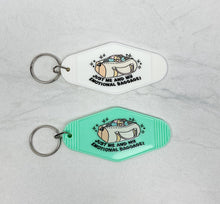 Load image into Gallery viewer, Just Me &amp; My Emotional Baggage | Motel Keychain
