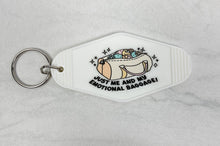 Load image into Gallery viewer, Just Me &amp; My Emotional Baggage | Motel Keychain
