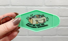 Load image into Gallery viewer, Just Me &amp; My Emotional Baggage | Motel Keychain
