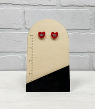 Load image into Gallery viewer, Anti-Valentine&#39;s | Stud Earrings | Valentine&#39;s Day | Holiday
