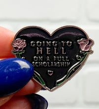 Load image into Gallery viewer, Going To Hell | Enamel Pin
