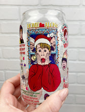 Load image into Gallery viewer, Home Alone | Beer Can Glass | Libbey Glass | Iced Coffee | 16oz
