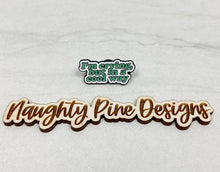 Load image into Gallery viewer, I&#39;m Crying But In A Cool Way | Enamel Pin
