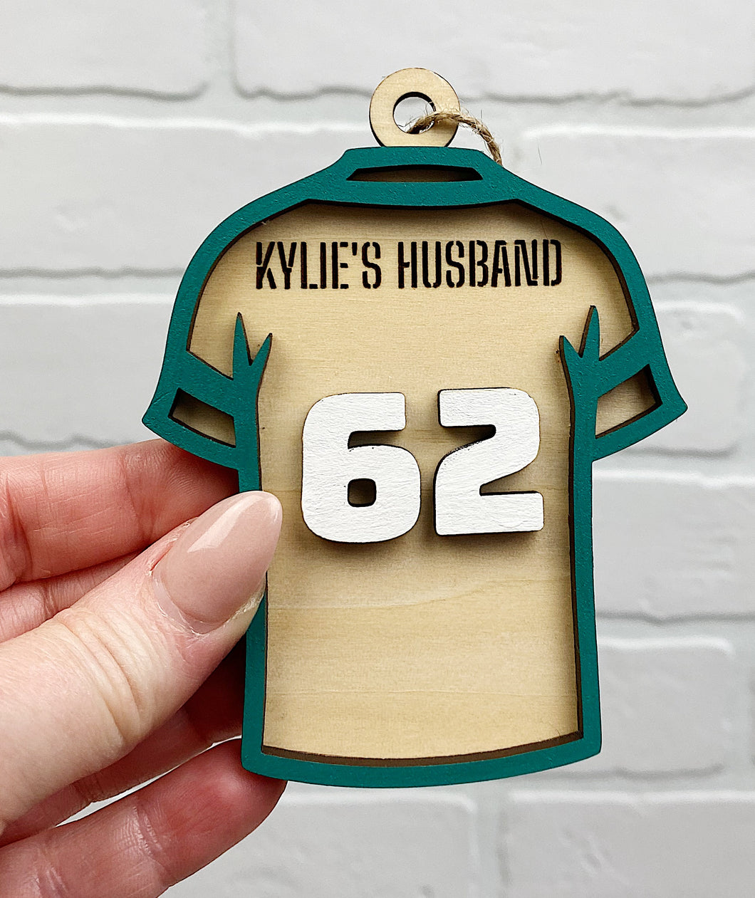 Kylie's Husband Jersey Ornament - MARKET
