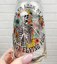 Load image into Gallery viewer, Last Flying Fuck | Beer Can Glass | Libbey Glass | Iced Coffee | 16oz
