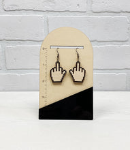 Load image into Gallery viewer, Middle Finger Cursor | Stud Earrings | Dangle Earrings | Gamer | Funny
