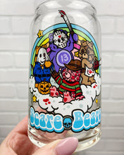 Load image into Gallery viewer, Scare Bears | Beer Can Glass | Libbey Glass | Iced Coffee | 16oz
