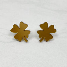 Load image into Gallery viewer, Shamrocks | Stud Earrings | St. Patrick&#39;s Day
