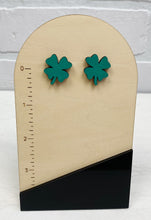 Load image into Gallery viewer, Shamrocks | Stud Earrings | St. Patrick&#39;s Day
