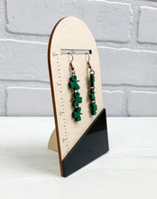 Load image into Gallery viewer, Shamrock Trio | Dangle Earrings | St. Patrick&#39;s Day
