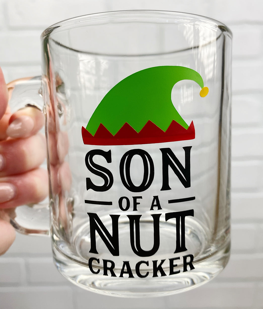 Son Of A Nutcracker | Coffee Mug | Clear Coffee Mug | 12oz