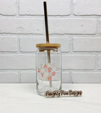 Load image into Gallery viewer, Take Care Of Your Mind | Beer Can Glass | Libbey Glass | Iced Coffee | 16oz
