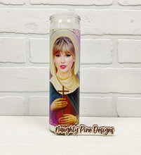 Load image into Gallery viewer, Saint Blondie | Prayer Candle | Tay Tay | Swifties | Limited Quantity
