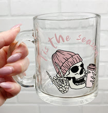 Load image into Gallery viewer, Tis the Season | Coffee Mug | Clear Coffee Mug | 12oz
