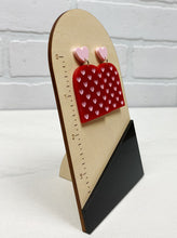 Load image into Gallery viewer, Valentine Hearts | Drop Earrings | Trendy Earrings | Valentine&#39;s Day
