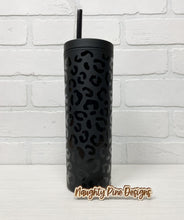 Load image into Gallery viewer, Leopard Print | Tumbler | Matte Tumbler | 18oz
