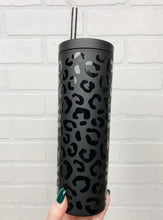 Load image into Gallery viewer, Leopard Print | Tumbler | Matte Tumbler | 18oz
